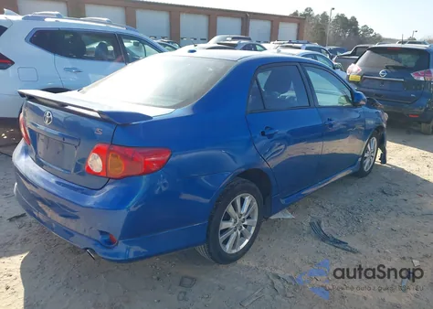 2010 Toyota Corolla S from USA, damaged, VIN 2T1BU4EE8AC277592
